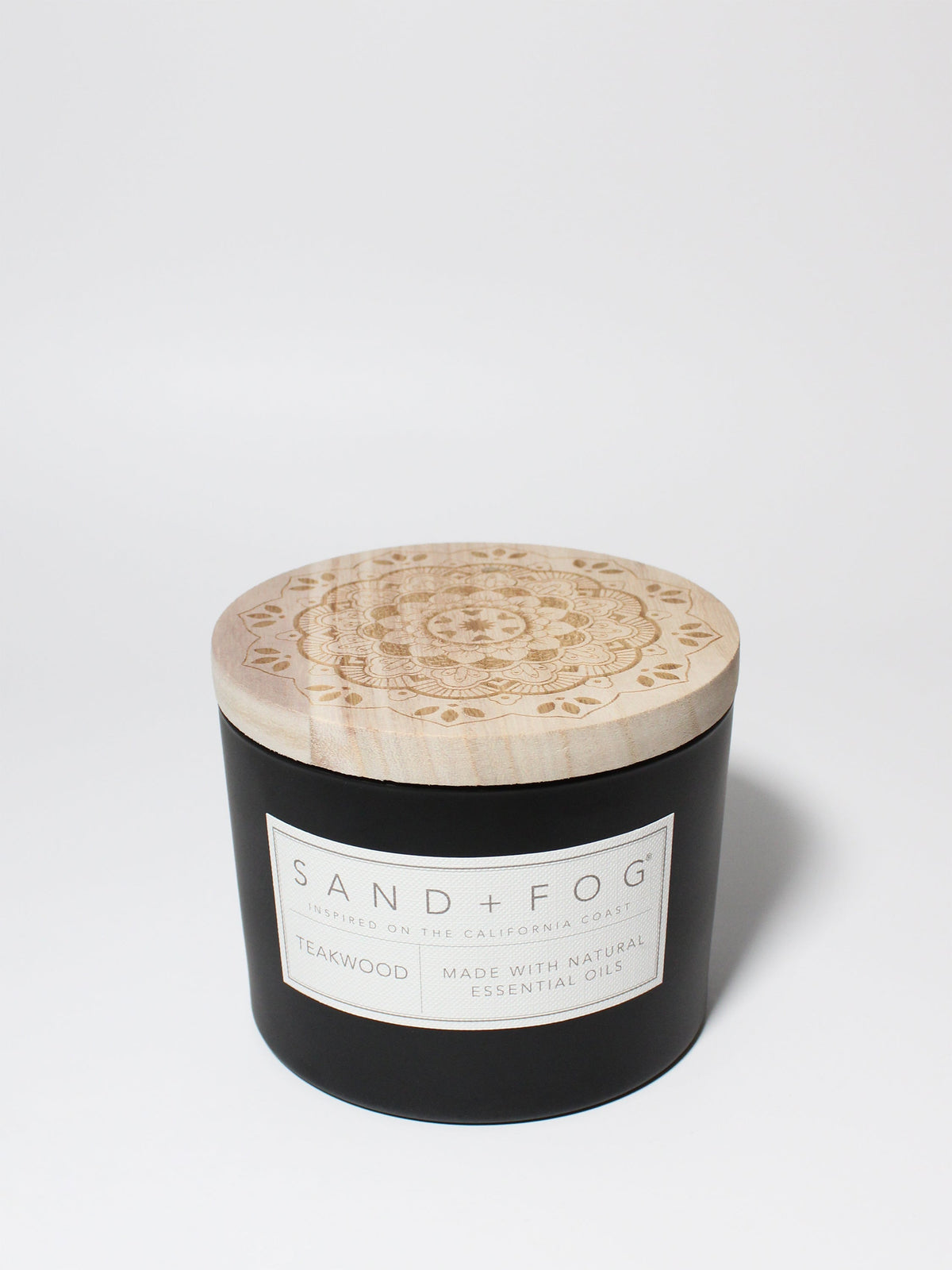 Teakwood 12 oz scented candle
