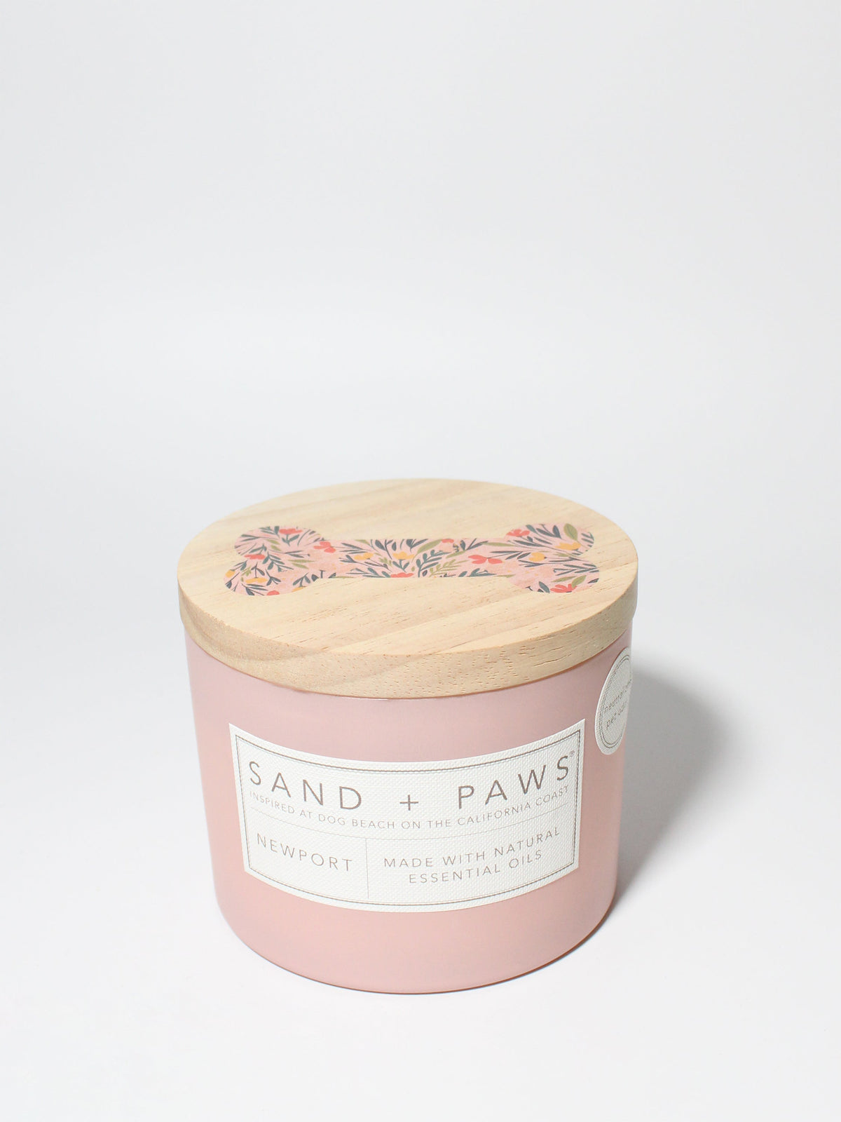 Sand + Paws Newport 12 oz scented candle