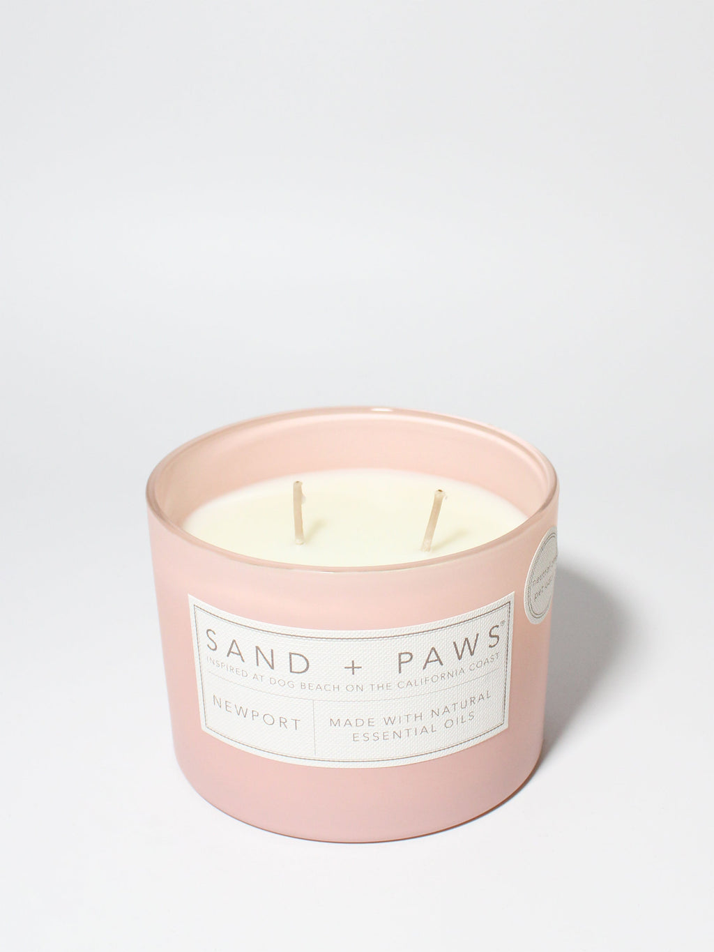 Sand + Paws Newport 12 oz scented candle