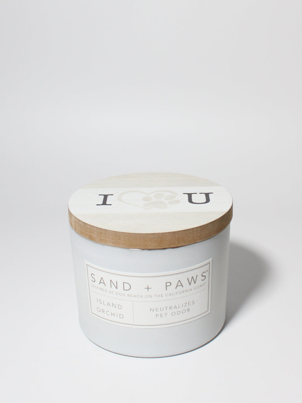 Sand + Paws Island Orchid 12 oz scented candle