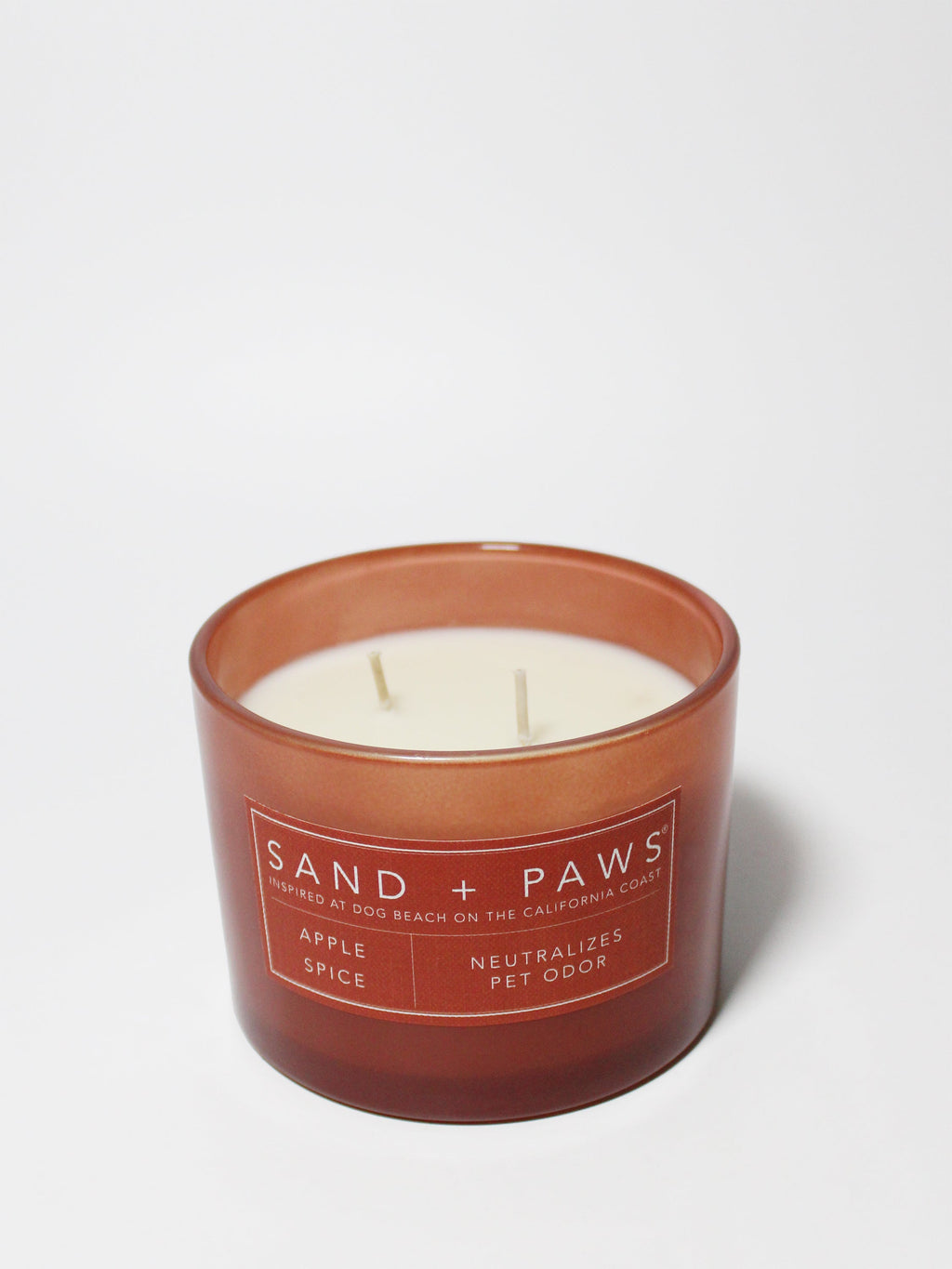 Sand + Paws Apple Spice 12 oz scented candle