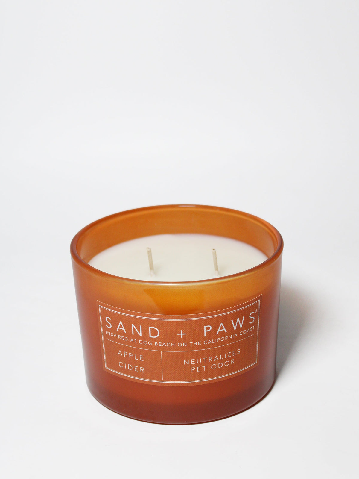 Sand + Paws Apple Cider 12 oz scented candle