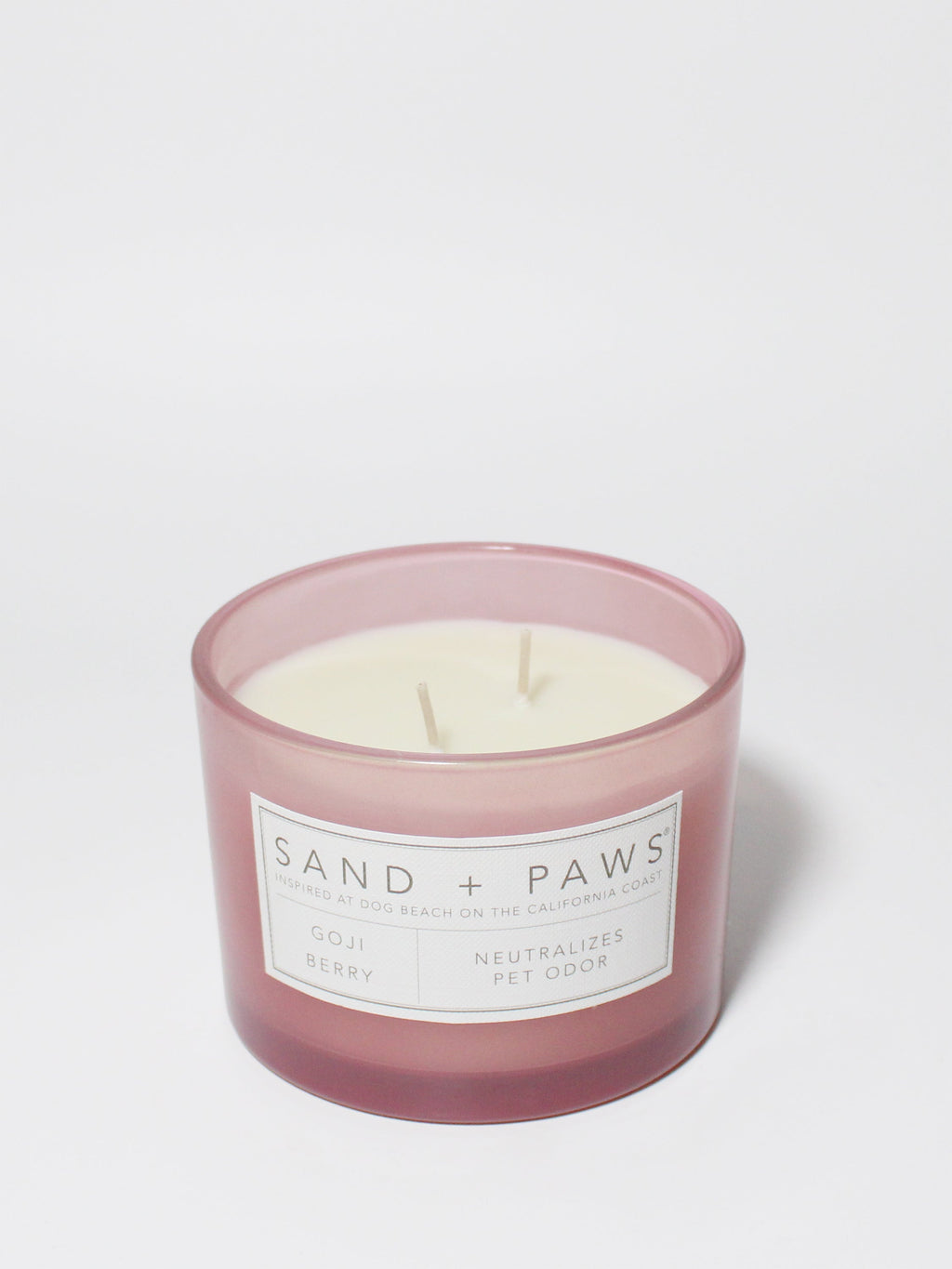 Sand + Paws Goji Berry 12 oz scented candle