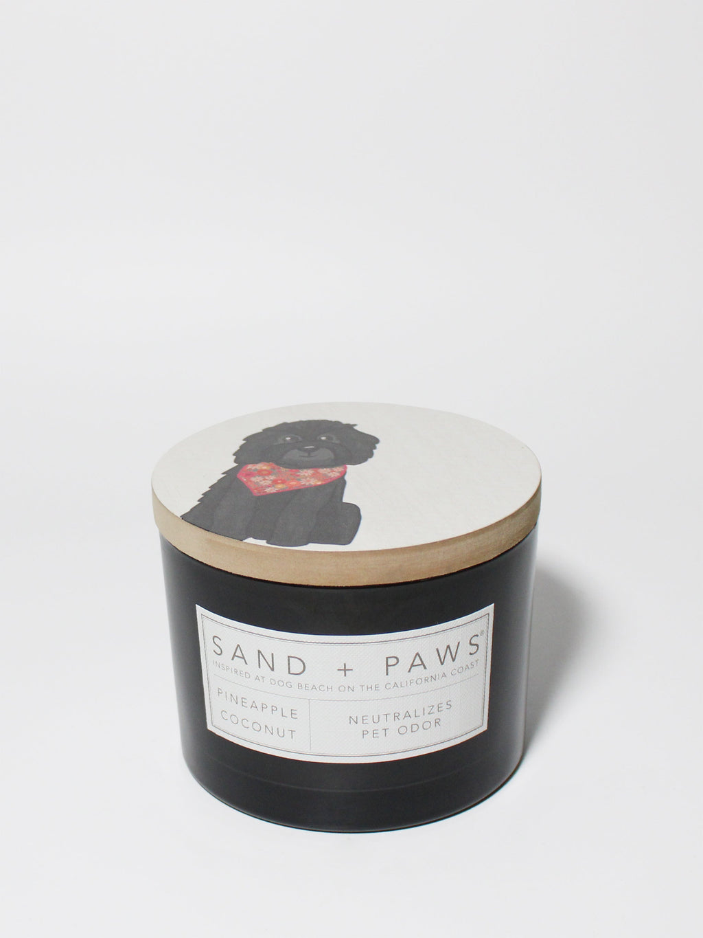 Sand + Paws Pineapple Coconut 12 oz scented candle