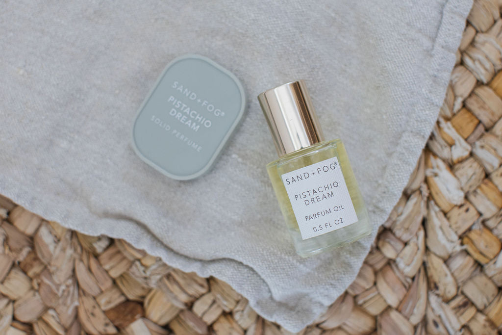 Perfume Oil Rollerball and Solid Perfume Set - Pistachio Dream