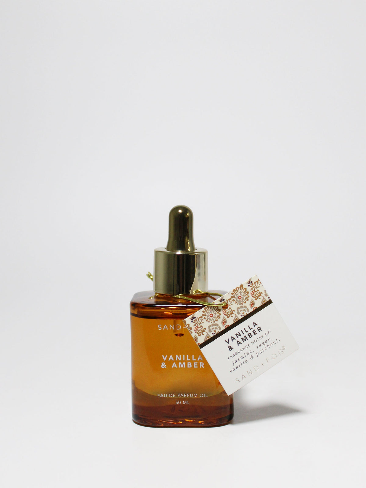 Vanilla & Amber 50ml Perfume Oil Dropper