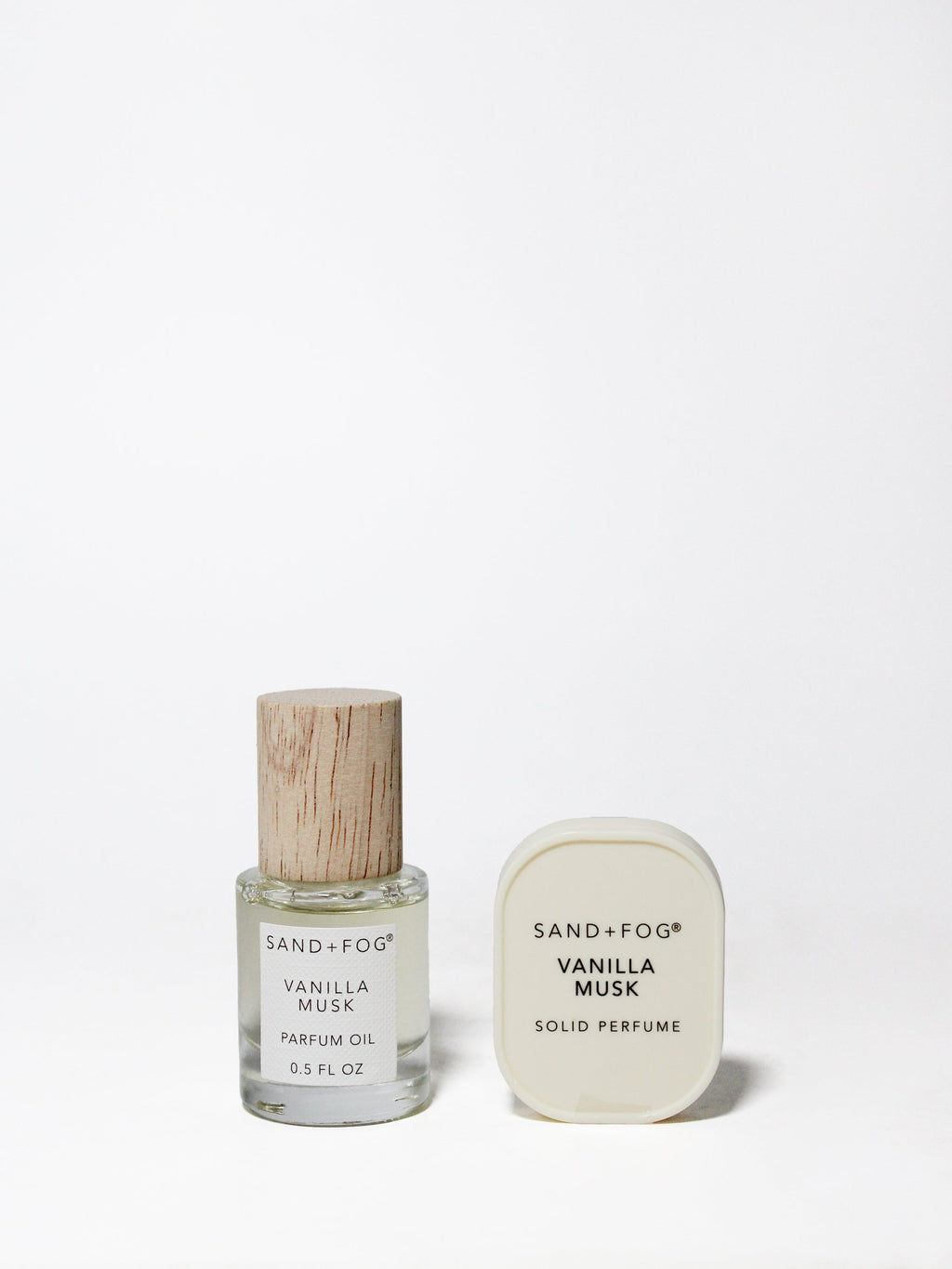 Perfume Oil Rollerball and Solid Perfume Set - Vanilla Musk